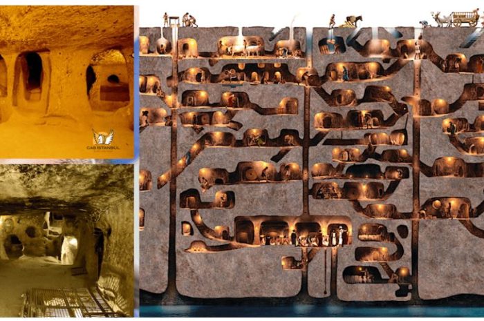 Kaymakli Underground City: A Structure Possibly Created by an Insectoid Civilization